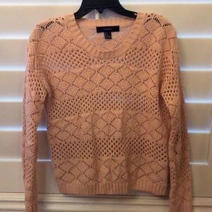 Light pink knit sweater
